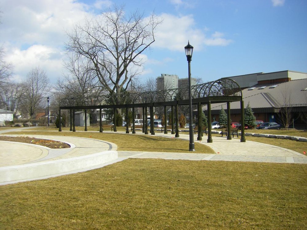 Westwood Park - Gazebo Framing